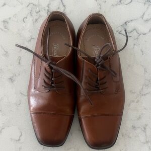 Florsheim kids Tan Leather Oxfords